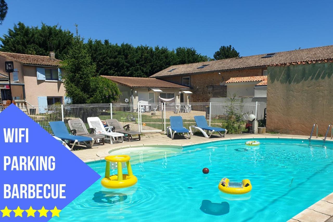 Bel Appartement T2 Climatise Avec Piscine Poitiers-Futuroscope-Creps De Poitiers Vouneuil-sous-Biard Exterior foto